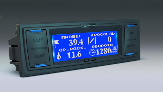 Бортовой компьютер GF 270 для ВАЗ 2170-2172 "LADA Priora" (2006-2012 г.в.), 2110 (c новой панелью), 2107 купить в интернет-магазине tuning63