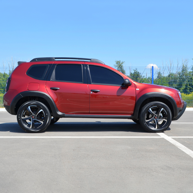 Расширители колесных арок №2 "КАРТ" для Renault Duster дорестайлинг до 2015 г.в. купить в интернет-магазине tuning63