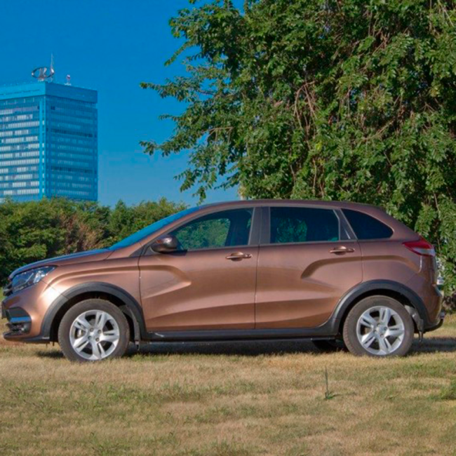 Cross комплект - расширители колесных арок и накладки на пороги LADA Xray (2016-н.в.) купить в интернет-магазине tuning63