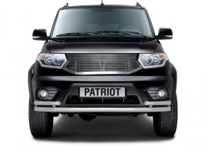 Решётка радиатора 12мм (НПС) УАЗ 3163 Patriot (2014-н.в.)