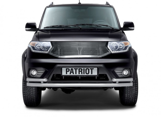 Решётка радиатора 12мм (НПС) УАЗ 3163 Patriot (2014-н.в.) купить в интернет-магазине tuning63