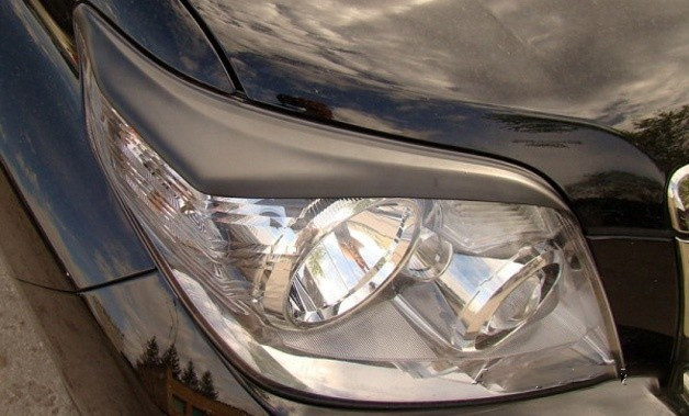 Накладки на фары (реснички) в стиле "JAOS" Toyota Land Cruiser 150 Prado купить в интернет-магазине tuning63