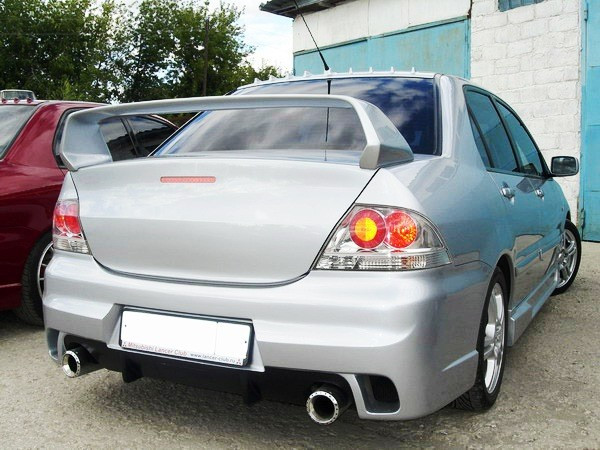 Спойлер в стиле "EVO" Mitsubishi Lancer IX var№2 средний купить в интернет-магазине tuning63