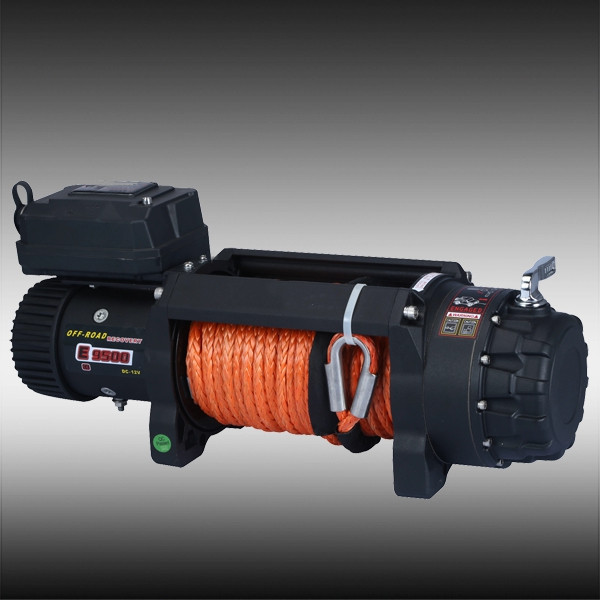 Автомобильная лебедка "Master Winch" E9500S, электрическая  с синтетическим тросом, 12В купить в интернет-магазине tuning63