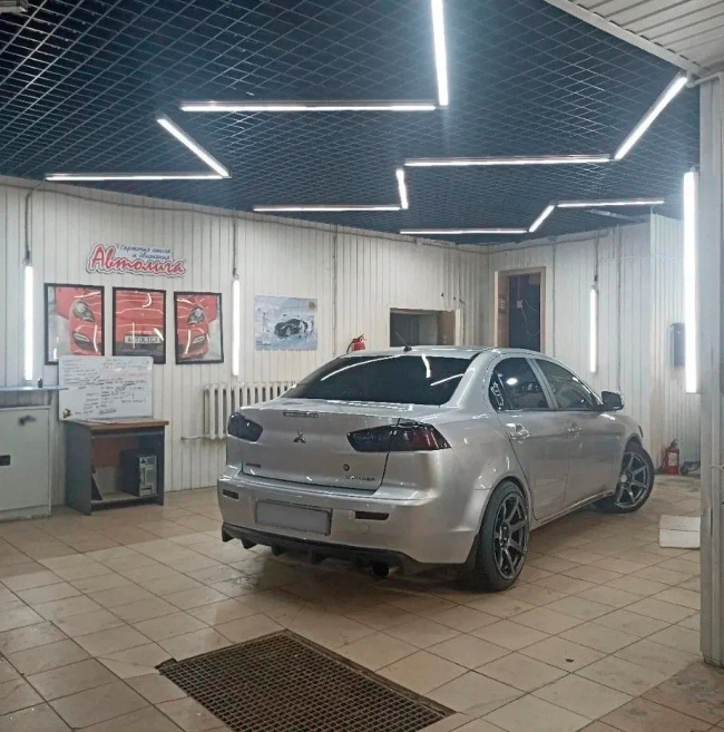 Диффузор заднего бампера "2.0L" (шагрень, 1 выхлоп) для Mitsubishi Lancer 10 (2007-2016) купить в интернет-магазине tuning63 Диффузор заднего бампера "2.0L" (шагрень, 1 выхлоп) для Mitsubishi Lancer 10 (2007-2016) купить в интернет-магазине tuning63