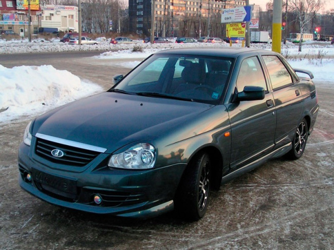 Бампер передний "МАТЭ" ВАЗ 2170, 2171, 2172 "LADA Priora" купить в интернет-магазине tuning63