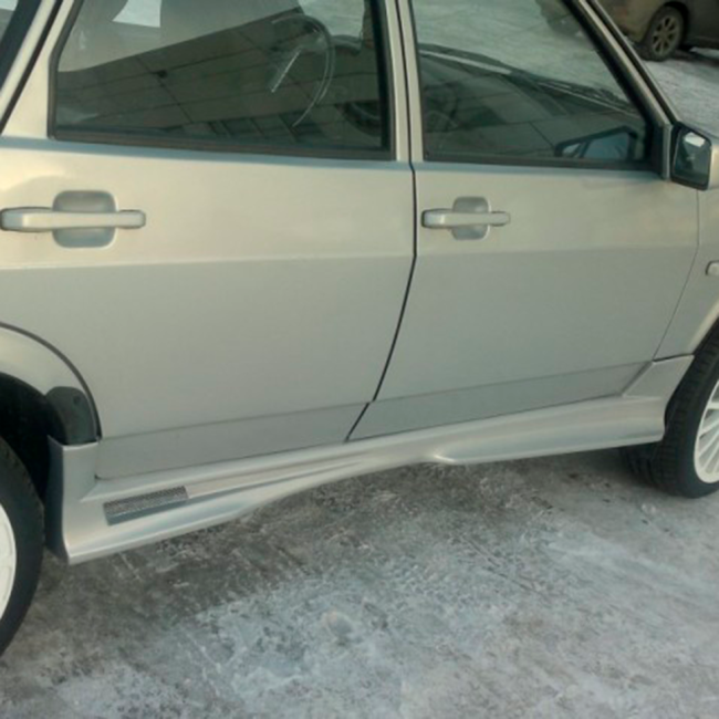 Накладки на пороги "Форсаж" для ВАЗ 2114, 2115 купить в интернет-магазине tuning63