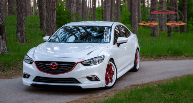 Капот var №1 (с глухими жабрами) "SkyActivSport" Mazda 6 (2013-н.в.) купить в интернет-магазине tuning63