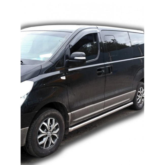 Защита порогов «Труба» d63 Hyundai Grand STAREX (2007-2015 г.в.) купить в интернет-магазине tuning63