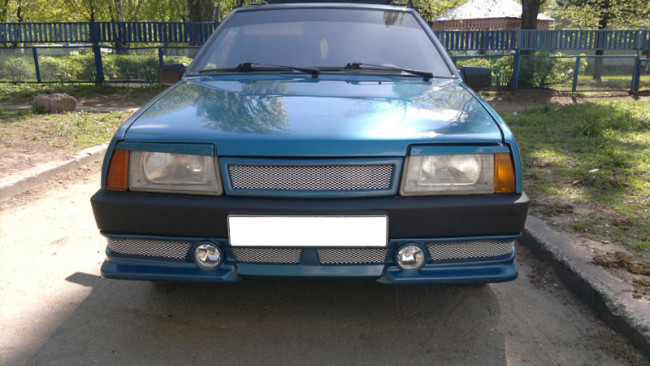Накладки на фары (реснички) ВАЗ 2109 купить в интернет-магазине tuning63