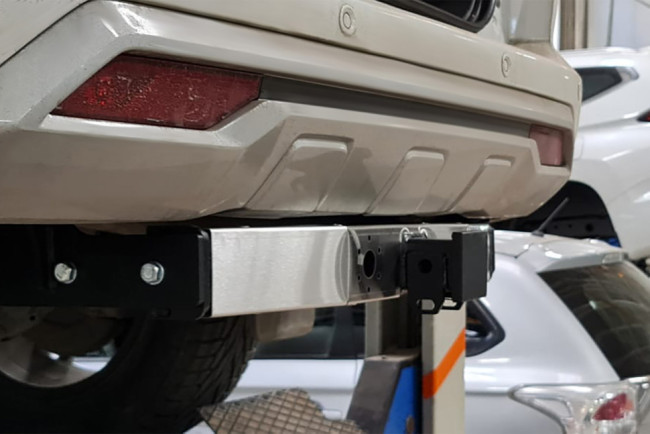 ТСУ /съемный квадрат/ c НЕРЖ Накладкой Mitsubishi Pajero Sport 2021-н.в. купить в интернет-магазине tuning63 ТСУ /съемный квадрат/ c НЕРЖ Накладкой Mitsubishi Pajero Sport 2021-н.в. купить в интернет-магазине tuning63