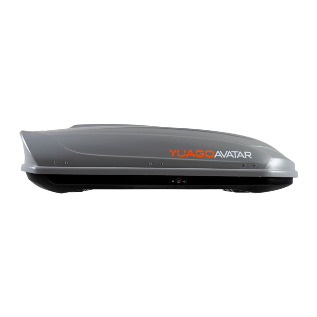 Автобокс YUAGO Avatar (тиснение) (EuroLock), серый, 460л купить в интернет-магазине tuning63