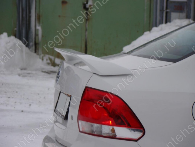 Спойлер высокий Volkswagen Polo Sedan купить в интернет-магазине tuning63