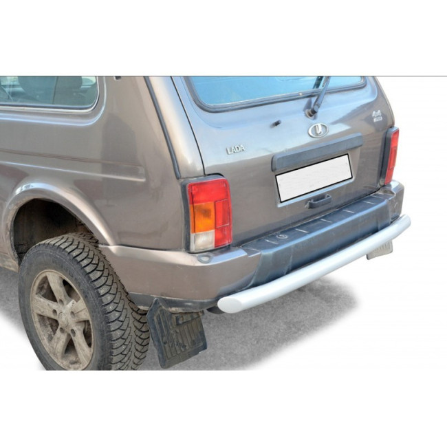 Защита заднего бампера «Труба» для LADA 4x4 Urban (нержавеющая сталь) купить в интернет-магазине tuning63