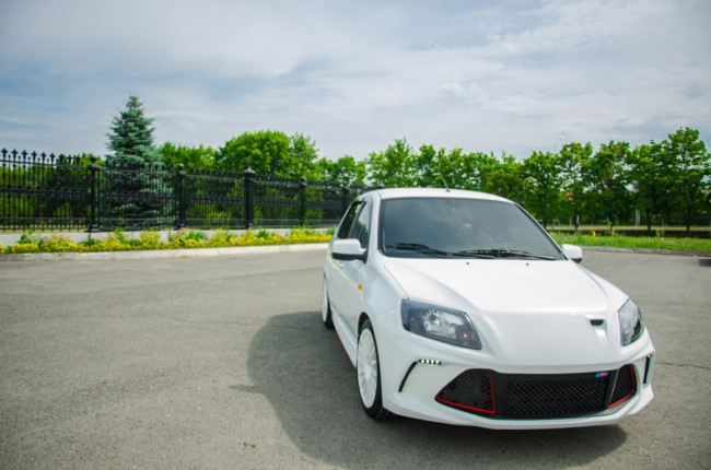 Бампер передний "Флагман" для ВАЗ 2190 "LADA Granta" купить в интернет-магазине tuning63