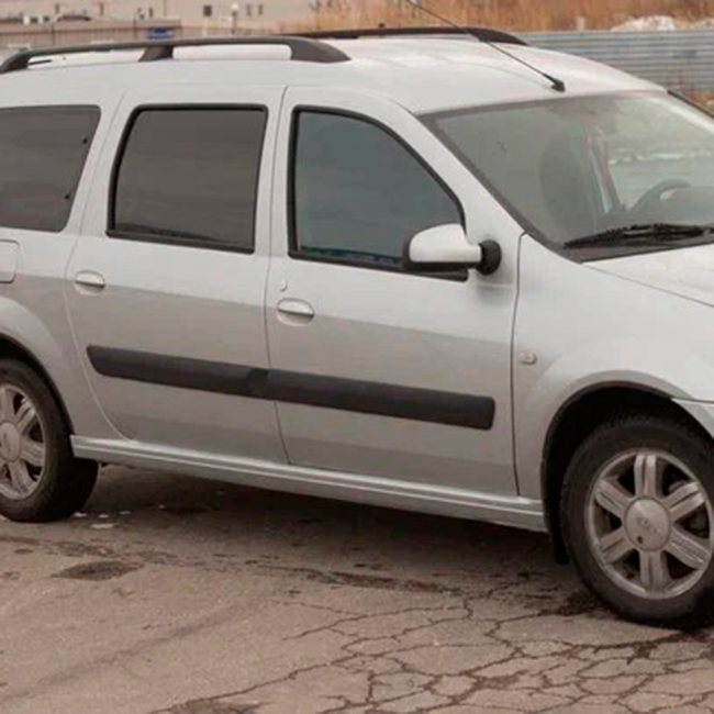 Накладки на пороги цельные для LADA Largus (2012-2021) купить в интернет-магазине tuning63