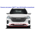 Зимняя заглушка "КАРТ" на защелках для HAVAL M6 купить в интернет-магазине tuning63
