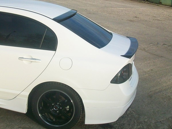 Спойлер лип Honda Civic 4D (2006-2012 г.в.) купить в интернет-магазине tuning63