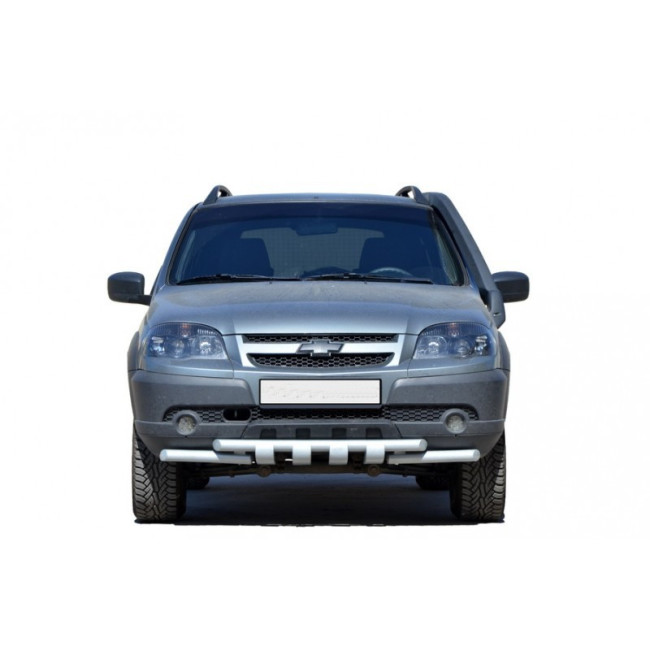 Кенгурин «Труба двойная ЛЮКС» (d51) для ВАЗ 2123 "Chevrolet Niva" RS купить в интернет-магазине tuning63