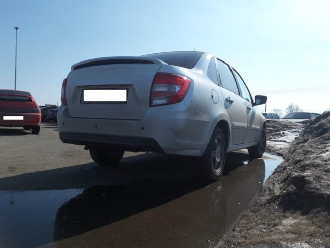 Спойлер широкий ВАЗ 2190 LADA Granta FL седан купить в интернет-магазине tuning63