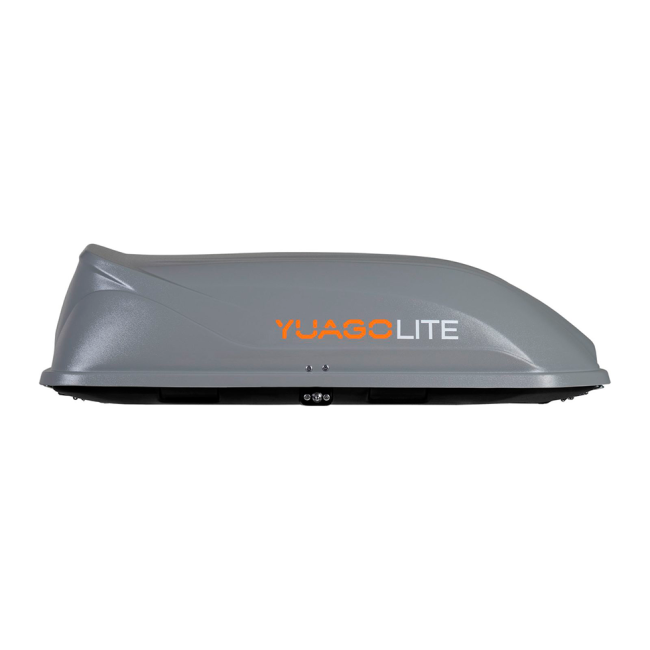 Автобокс YUAGO Lite (тиснение), серый, 250л купить в интернет-магазине tuning63