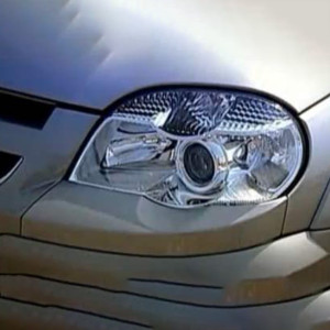 Накладки на фары (реснички) нижние №2 ВАЗ 2123 "Chevrolet Niva"