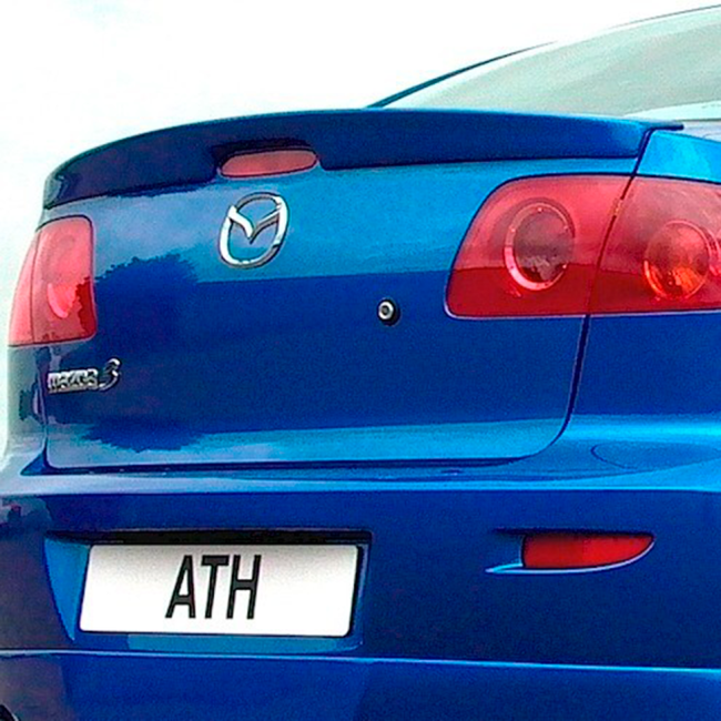 Спойлер на кромку багажника "Сток 2л" для Mazda 3 седан (2003-2009) купить в интернет-магазине tuning63