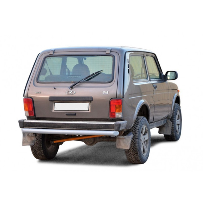 Защита заднего бампера «Труба» для ВАЗ 21214  "LADA 4х4" купить в интернет-магазине tuning63