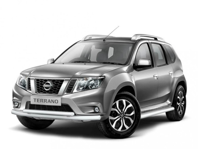 Защита переднего бампера двойная Ø63/51мм ИСКРА (ППК) RENAULT Duster 2016-/ NISSAN Terrano 2014- купить в интернет-магазине tuning63