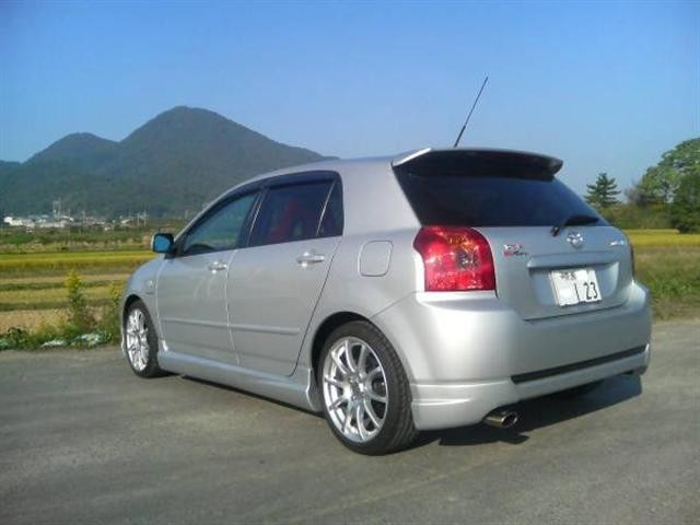 toyota corolla runx allex