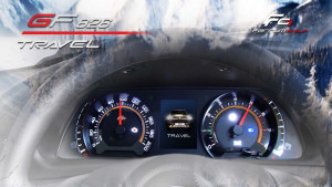 Комбинация приборов GF 826 Travel для ВАЗ 2123 "Chevrolet Niva", 21213, 21214, 2131 (2020-н.в.), Niva Travel