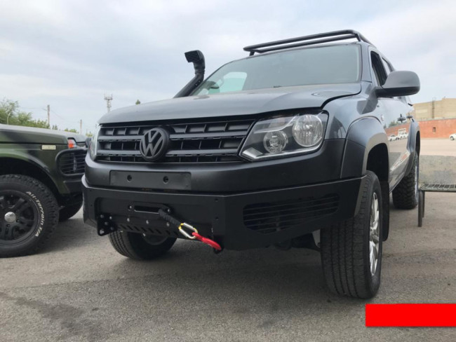Силовой передний бампер с креплением лебедки F-DESIGN для Volkswagen Amarok купить в интернет-магазине tuning63