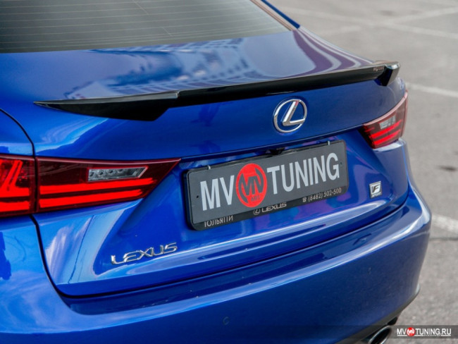 Спойлер на крышу багажника Lexus IS III (2013-н.в.) купить в интернет-магазине tuning63