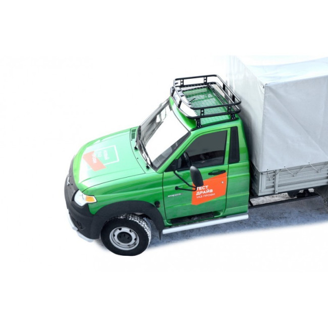 Защита порогов «Труба» для УАЗ Профи (d76) купить в интернет-магазине tuning63