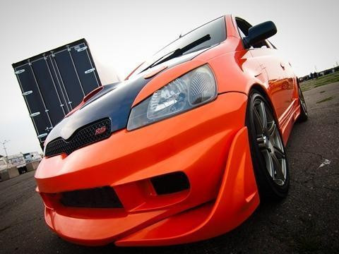 Бампер передний "Zero Fighter" Toyota Vitz купить в интернет-магазине tuning63