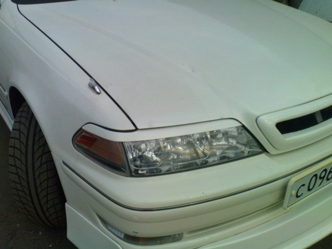 Накладки на фары (реснички) Toyota Mark II (100) купить в интернет-магазине tuning63