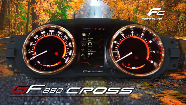 Комбинация приборов GF 890 "Cross" для Nissan, Renault, ВАЗ купить в интернет-магазине tuning63 Комбинация приборов GF 890 "Cross" для Nissan, Renault, ВАЗ купить в интернет-магазине tuning63