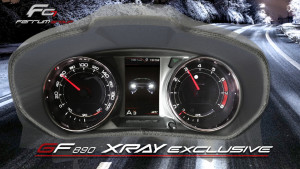 Комбинация приборов GF 890 "Exclusive" для LADA X-ray