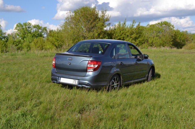 Бампер задний "Granta Sport" для ВАЗ 2190 "LADA Granta" купить в интернет-магазине tuning63