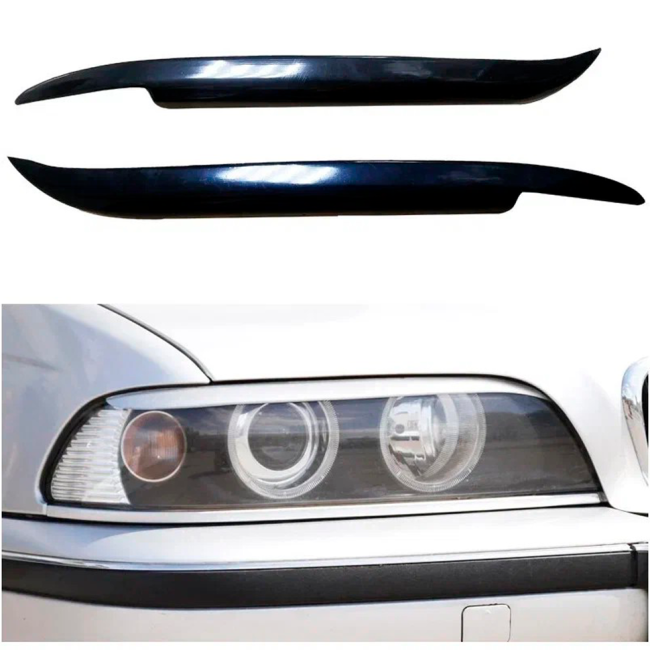 Накладки на фары (реснички) (верх) для BMW 5 Series E39 (1995-2004) купить в интернет-магазине tuning63