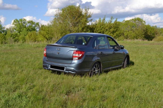 Бампер задний "GT Replica" для ВАЗ 2190 "LADA Granta" купить в интернет-магазине tuning63