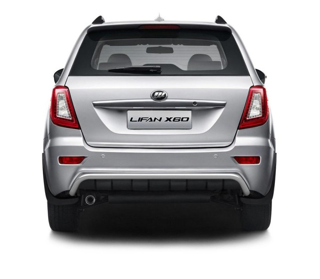 Защита заднего бампера 51 мм (НПС) Lifan X60 (2012-2016) купить в интернет-магазине tuning63