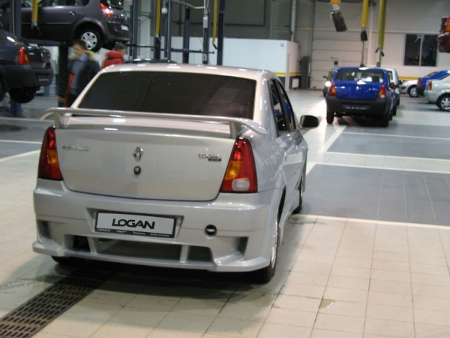 Спойлер "Power DM 2" для Renault Logan купить в интернет-магазине tuning63