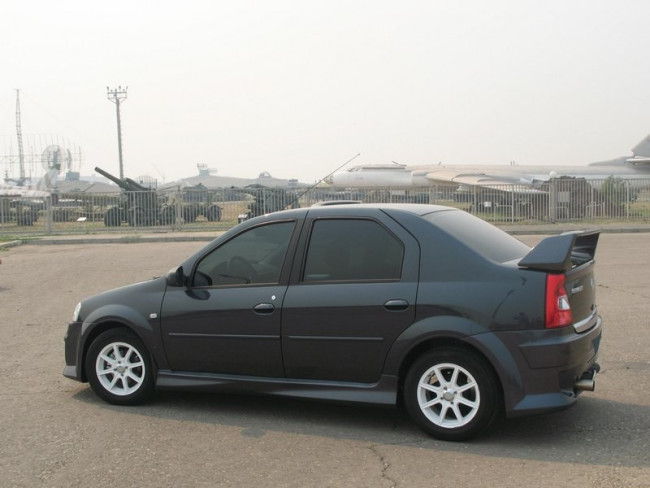 Спойлер "Power DM" (фаза 2) для Renault Logan купить в интернет-магазине tuning63