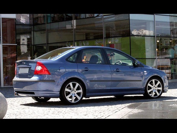 Накладки на пороги "MS" Ford Focus 2 (2004-2011) купить в интернет-магазине tuning63