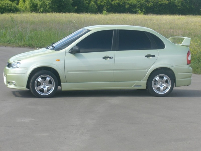 Спойлер "SSR" для ВАЗ 1118 "LADA Kalina" купить в интернет-магазине tuning63