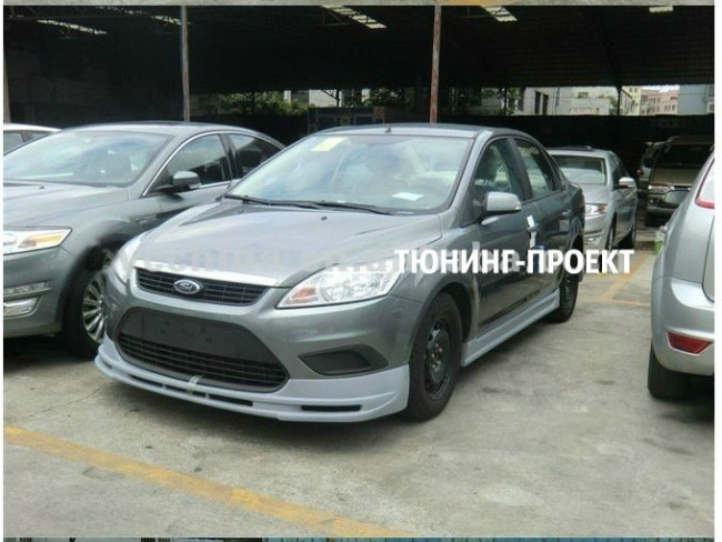 Накладка на передний бампер Ford Focus 2 (Рестайлинг) купить в интернет-магазине tuning63