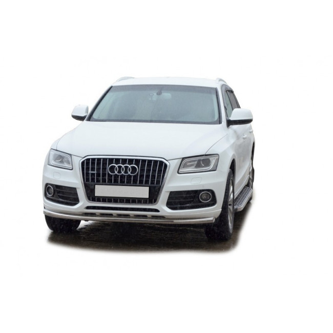 Защита переднего бампера "Труба" (d51) для Audi Q5 (2012-2016) купить в интернет-магазине tuning63