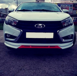 Сплиттер из 3х частей "БАРС" для LADA Vesta, Vesta SW (2015-н.в.)