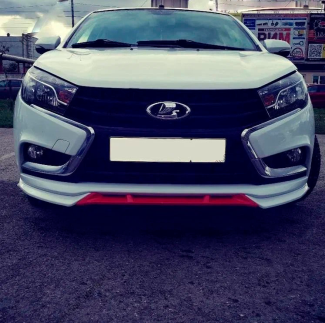 Сплиттер из 3х частей "БАРС" для LADA Vesta, Vesta SW (2015-н.в.) купить в интернет-магазине tuning63